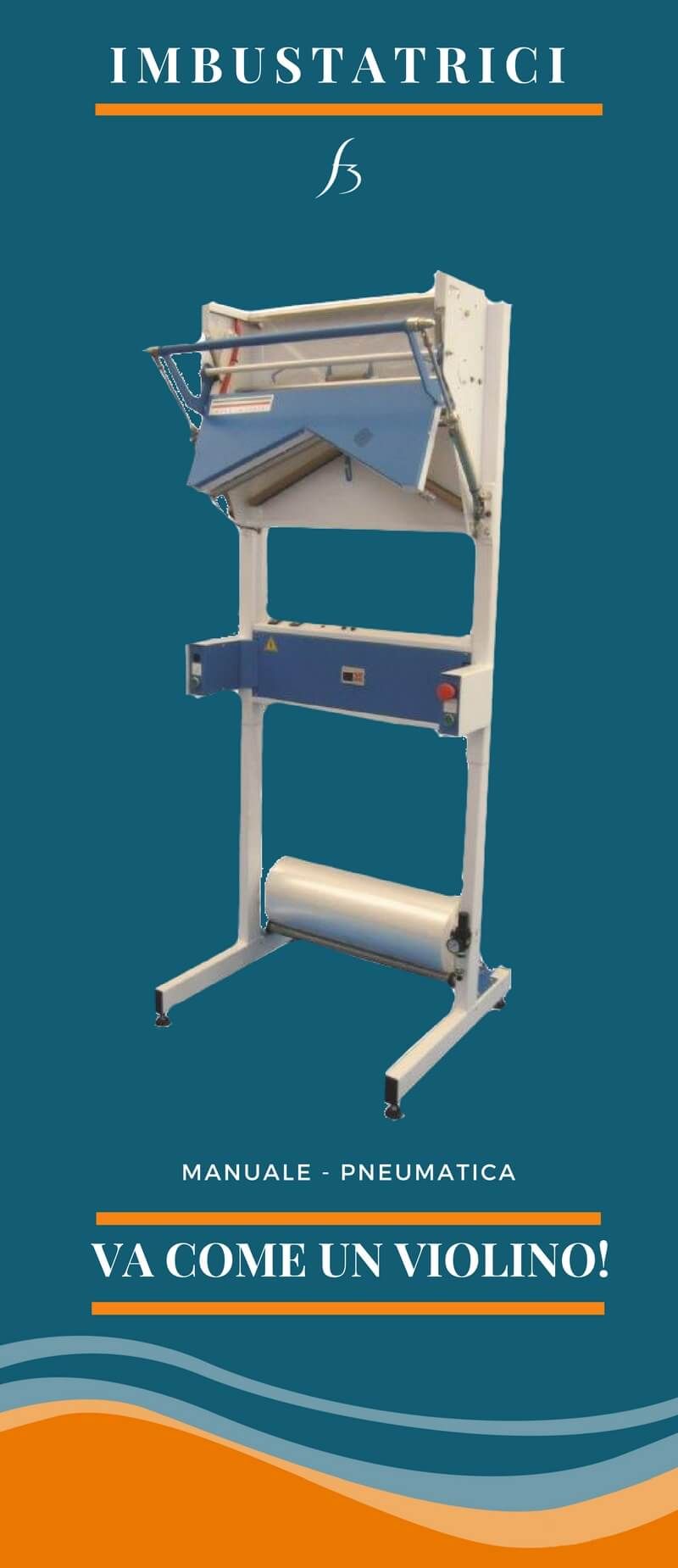 Imbustatrici a freddo serie "Stradivari" di F3 Fumagalli